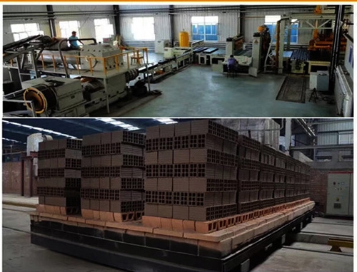 陕西炎城砖机在江西赣州JKB60砖机生产现场